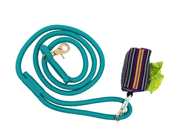 Market Day Waste Bag Holder – Handwoven Colorful Cotton from Guatemala