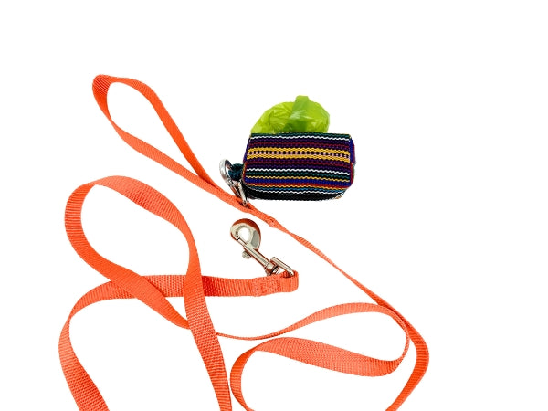 Market Day Waste Bag Holder – Handwoven Colorful Cotton from Guatemala