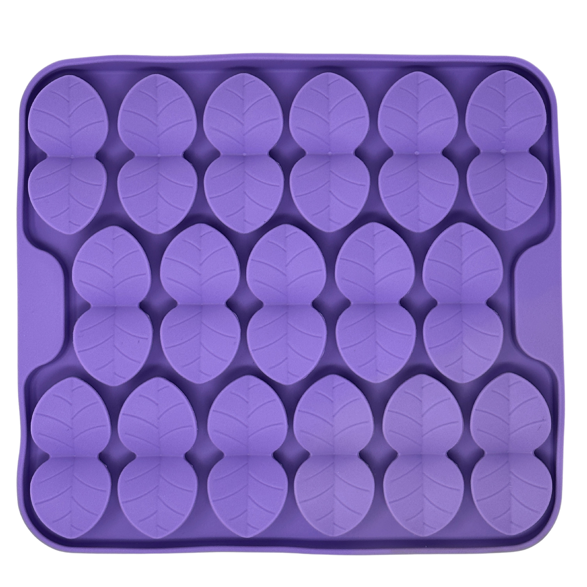 Slow Feeder / Lick Mat / Snuffle Mat- BPA Free, Food Grade Silicone Feeder (small leaf))
