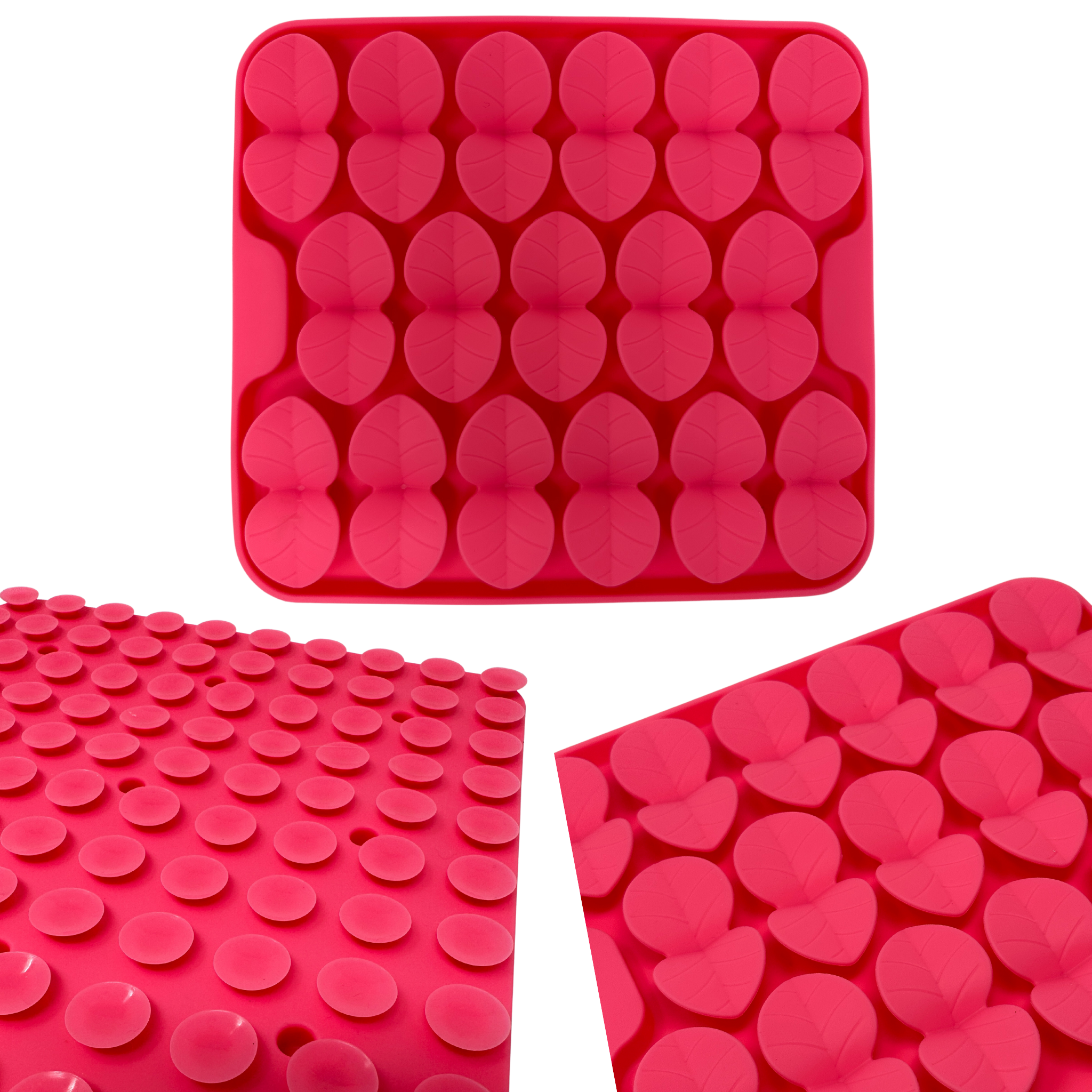 Slow Feeder / Lick Mat / Snuffle Mat- BPA Free, Food Grade Silicone Feeder (small leaf))