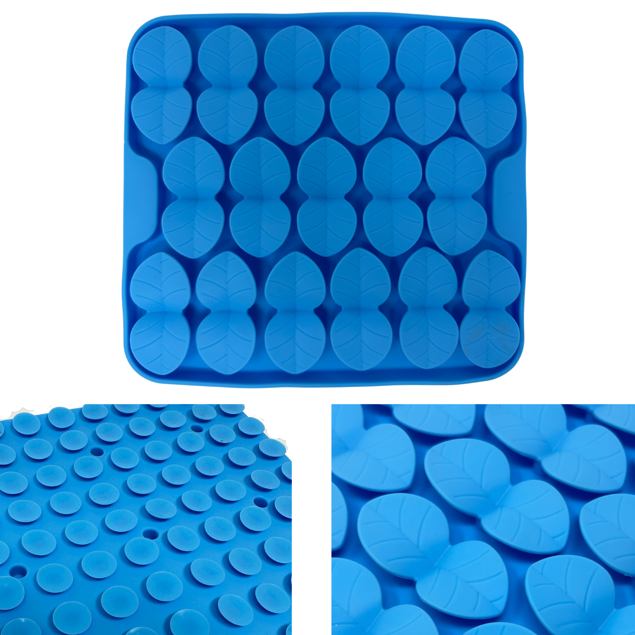 Slow Feeder / Lick Mat / Snuffle Mat- BPA Free, Food Grade Silicone Feeder (small leaf))