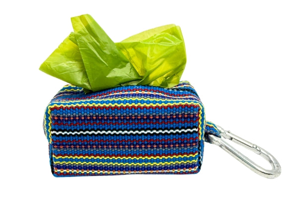 Marimba Waste Bag Holder – Handwoven Vibrant Cotton from Guatemala