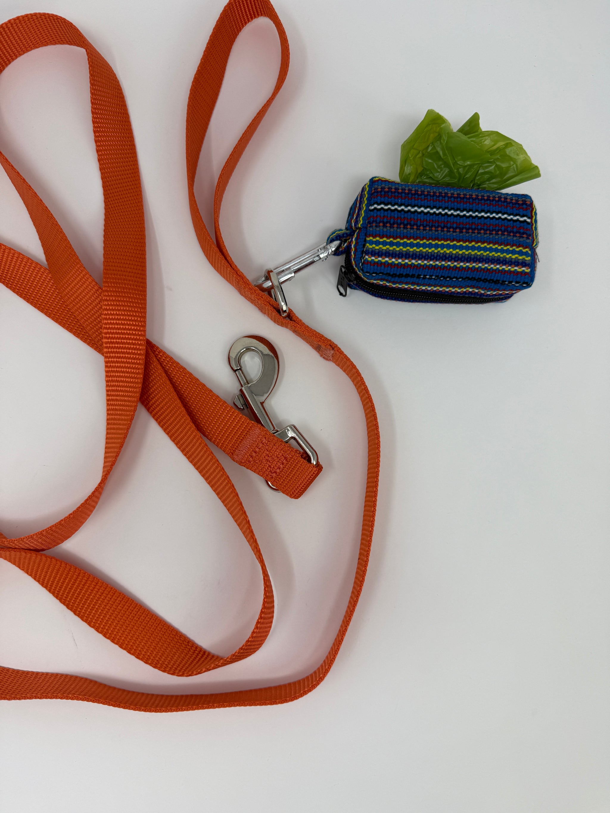 Marimba Waste Bag Holder – Handwoven Vibrant Cotton from Guatemala