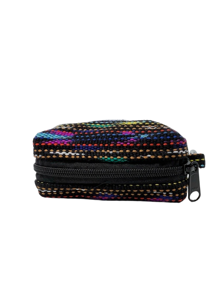 Deep Sea Diving Waste Bag Holder – Handwoven Cotton in Ocean Blue & Corral