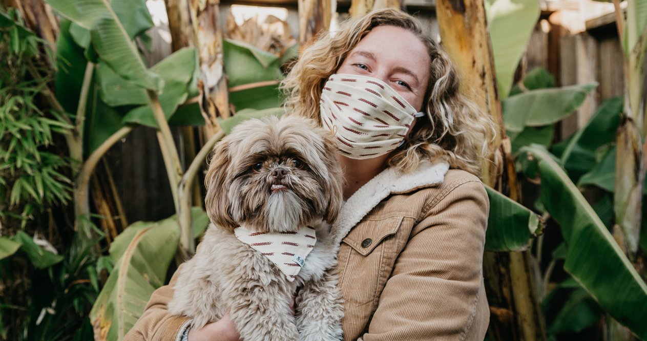 Mask & Dog Bandana Sets