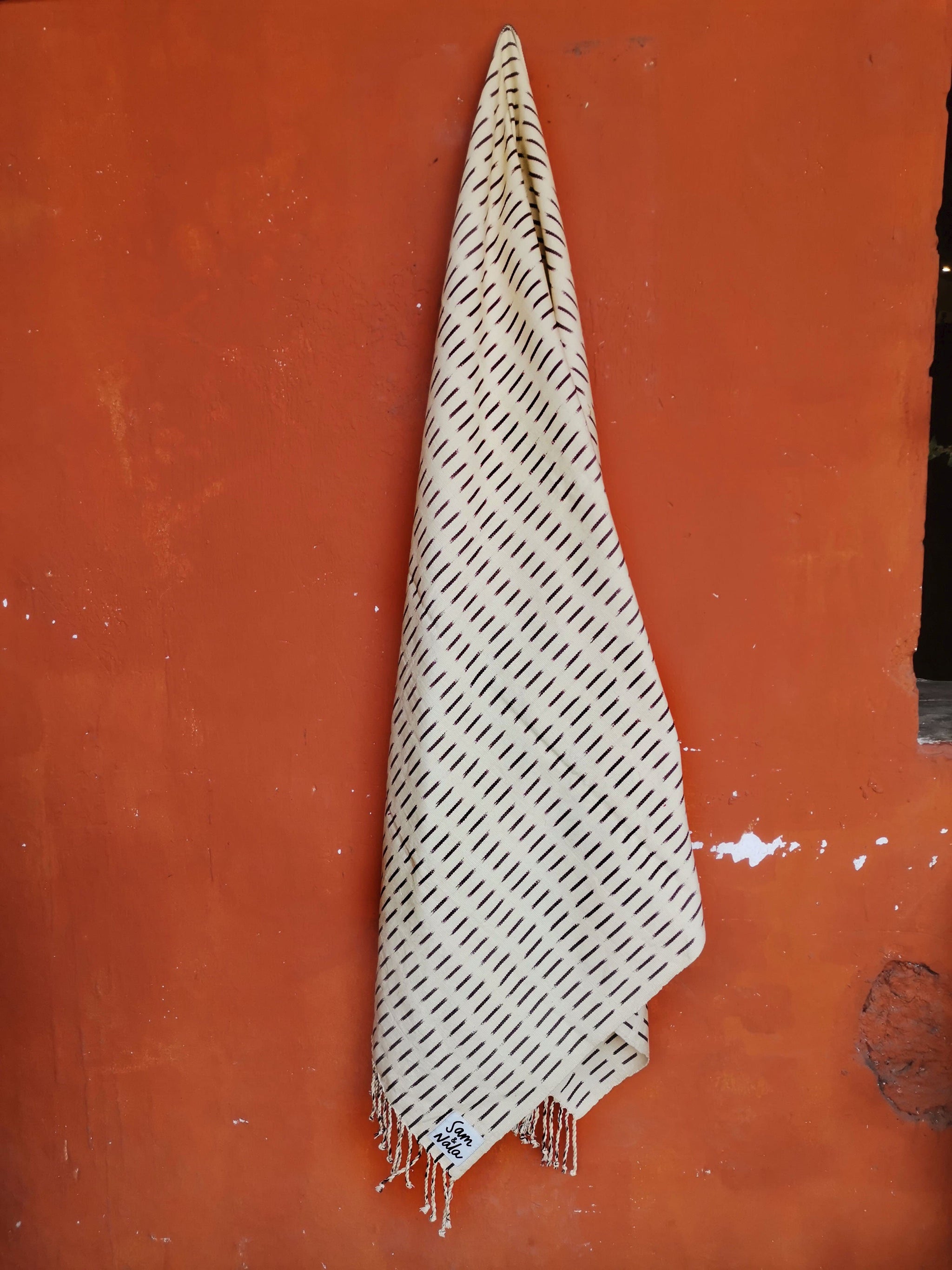 Cotton Throw Blanket - Mosaic Flight