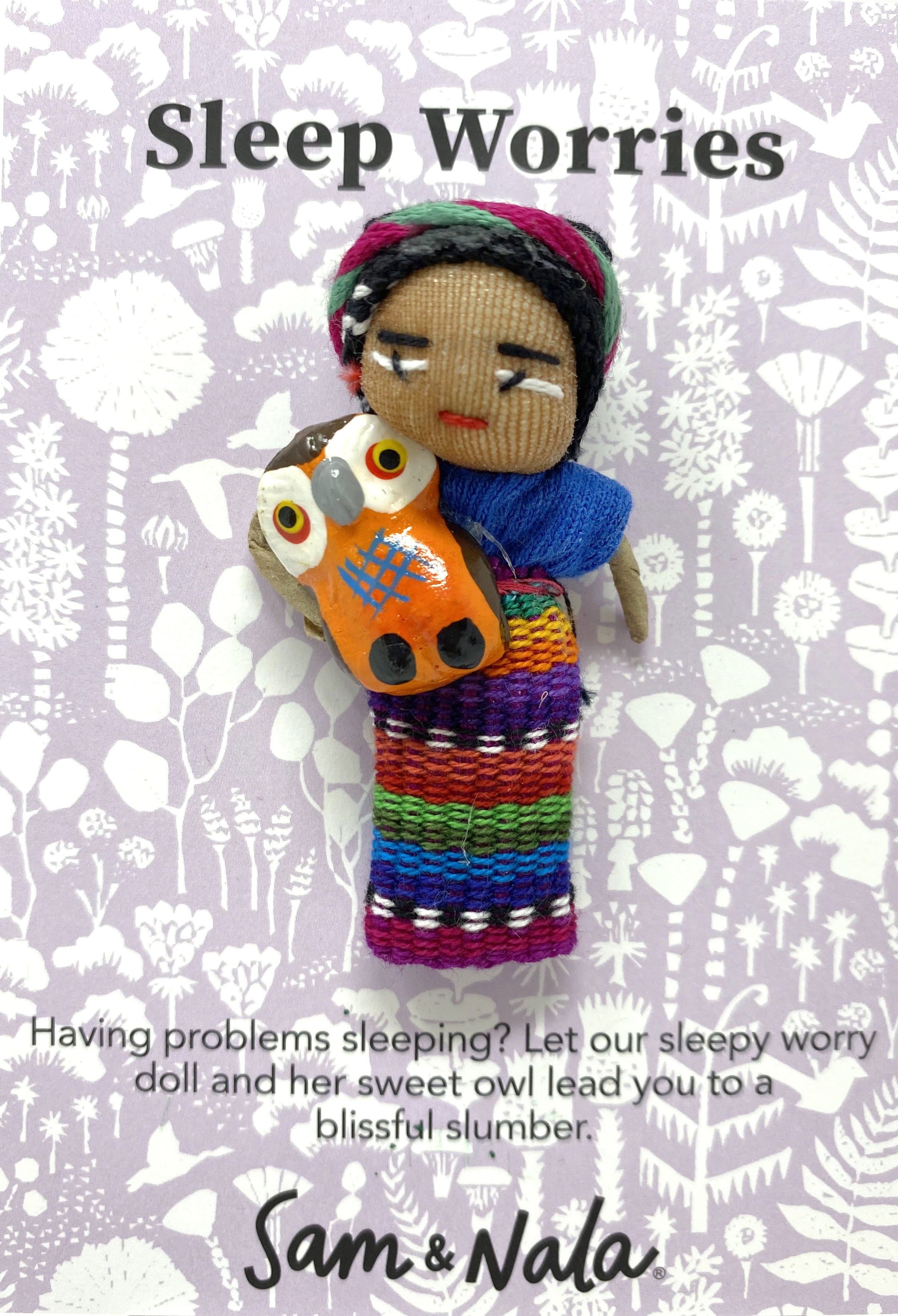 Hand-Woven Worry Dolls - Sleep