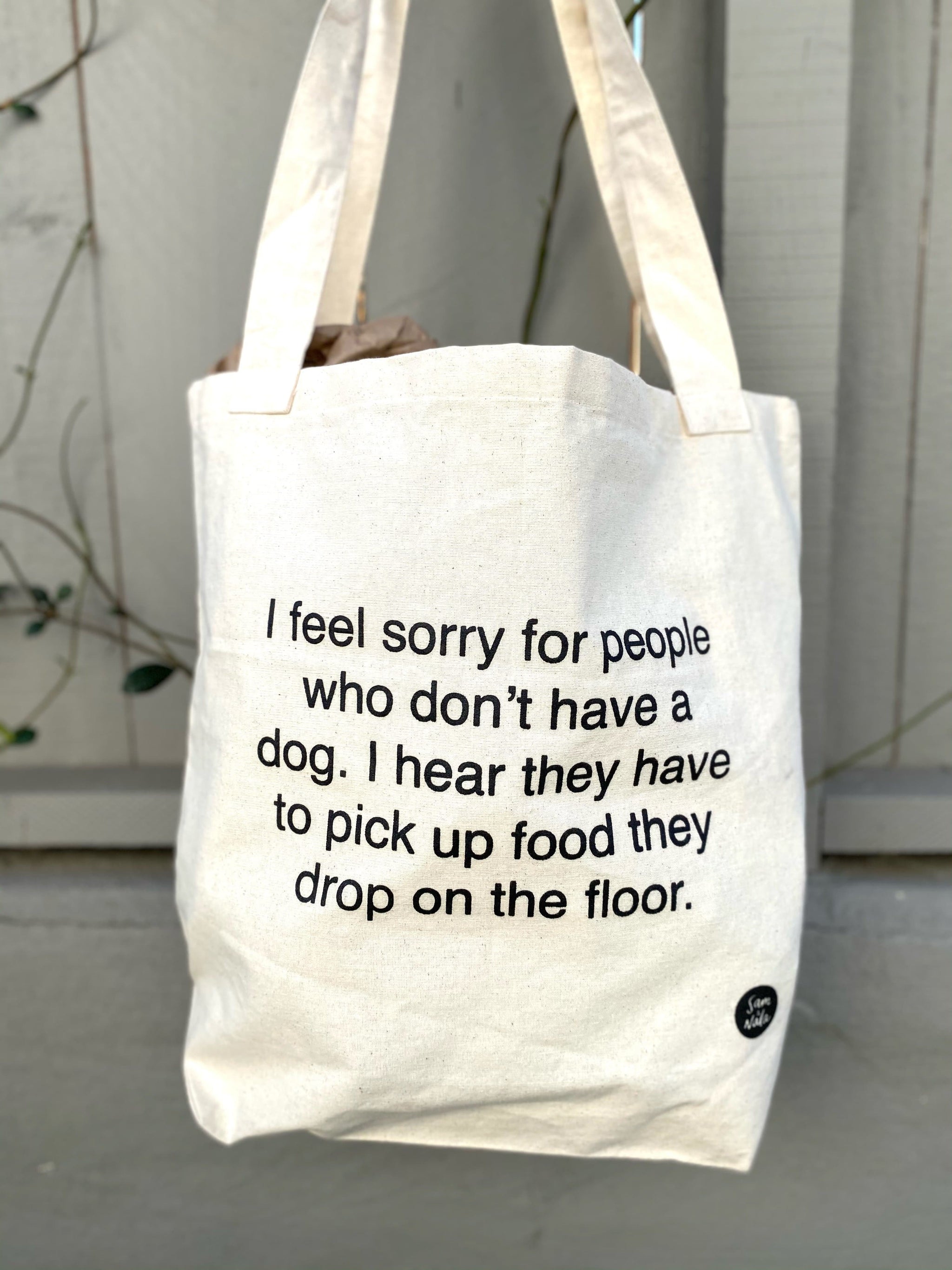 Recycled Canvas Bags - I Feel Sorry